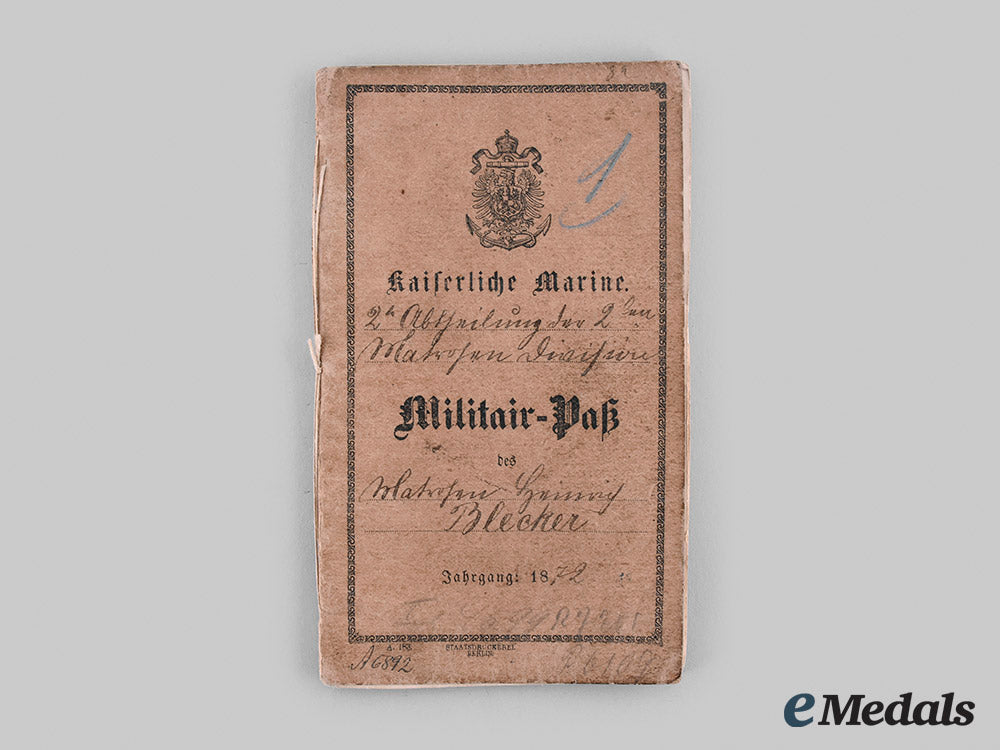 prussia,_kingdom._a_medal_bar&_documents_of_naval_captain_heinrich_johannes_bleeker_m19_25048