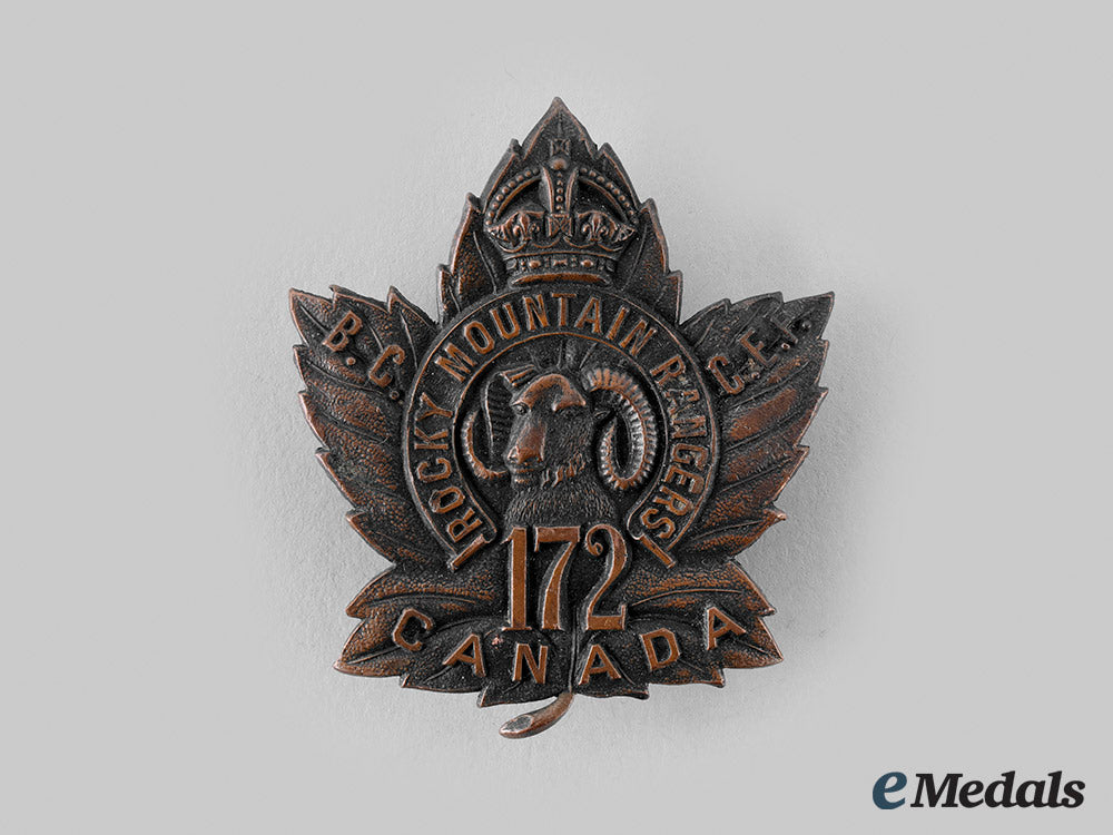 canada,_cef._a172_nd_infantry_battalion"_rocky_mountain_rangers"_officer's_cap_badge_m19_25098
