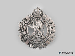 Canada, Cef. A 174Th Infantry Battalion "Cameron Highlanders Of Canada" Glengarry Badge