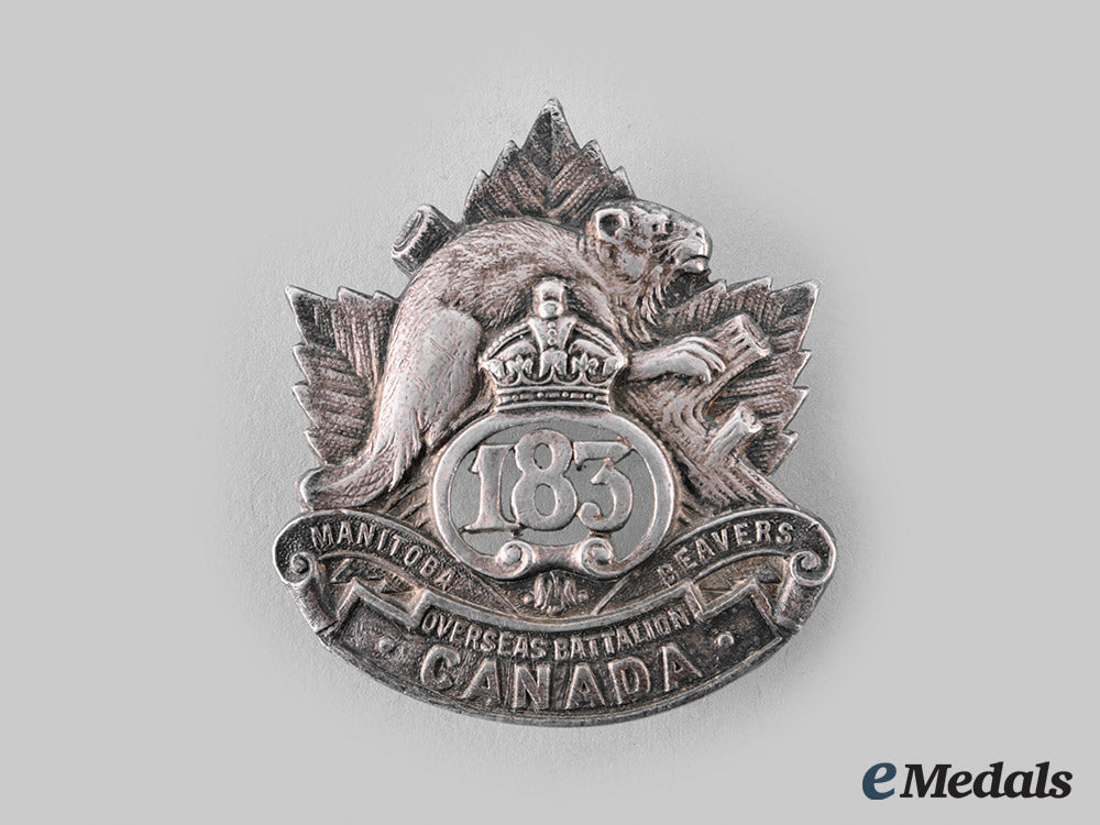 canada,_cef._a183_rd_infantry_battalion"_manitoba_beavers"_officer's_cap_badge,_by_dingwall_m19_25128