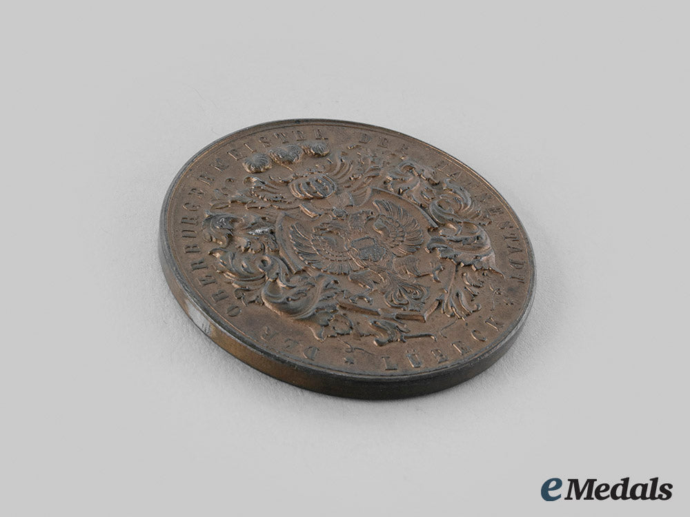 lubeck,_free_city._a_loyalty_in_the_service_table_medal_to_otto_plackmeyer,_c.1937_m19_25276