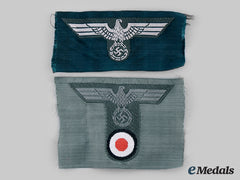 Germany, Heer. A Pair Of Cap Insignia