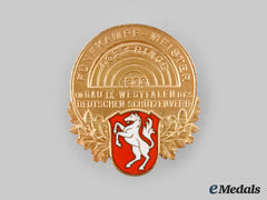 Germany, Third Reich. A 1936 Gau Westphalia Shooting Competition Badge, By Wilhelm Koch