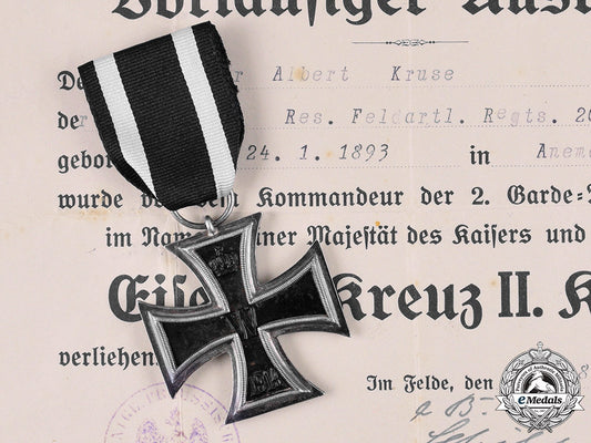 germany,_imperial._a1914_iron_cross_ii_class_with_award_document_to_albert_kruse_m19_25883