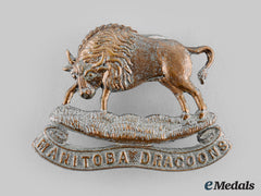 Canada, Dominion. A 12Th Manitoba Dragoons Officer's Cap Badge, C.1905