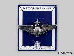United States. A Senior Balloon Pilot Badge, By N.s. Meyer, C.1944