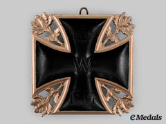 Germany, Imperial. A 1914 Iron Cross Wall Plaque