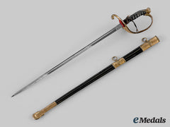 United States. A Miniature United States Naval Officer Model 1852 Sword