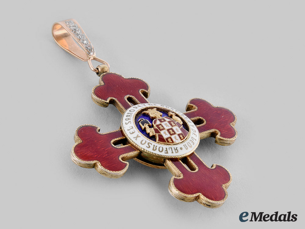 spain,_franco’s_period._a_civil_order_of_alfonso_x_the_wise,_commander_with_gold_and_diamond_loop,_c.1950_m19_26266_1_1
