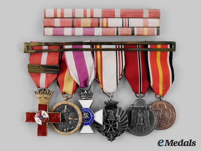 spain,_facsist_state._the_medals_and_documents_to_josé_luis_polo_garcia,_blue_division_officer_m19_26281_1