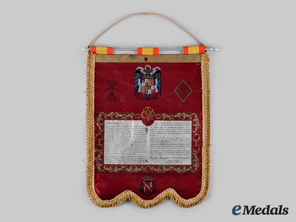 spain,_transition_period._a_standard_of_francisco_franco’s_political_testament_c.1975_m19_26293