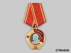 Russia, Soviet Union. An Order Of Lenin, Type Vi, Variation Ii, In Gold And Platinum