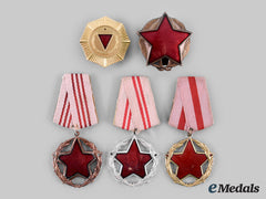 Albania, People's Republic. Five Awards