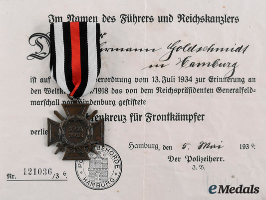 germany,_third_reich._an_honour_cross_of_the_world_war1914/1918,_with_award_document_to_hermann_goldschmidt,_c.1936_m19_26444_1