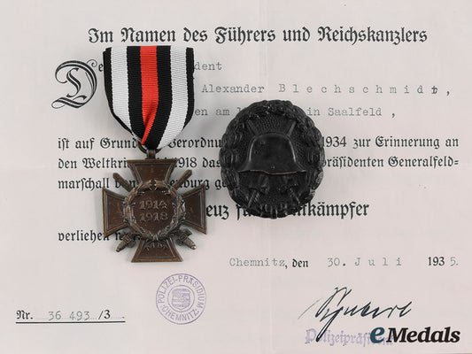 germany,_imperial._a_lot_of_documents&_awards_to_harry_alexander_blechschmidt,_c.1925_m19_26561