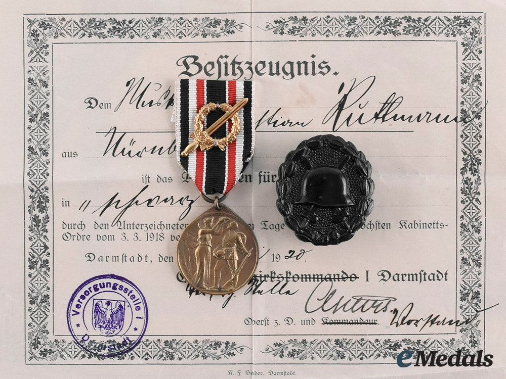 germany,_weimar_republic._a_lot_of_medals,_badges_and_documents_to_christian_ruttmann_m19_26577