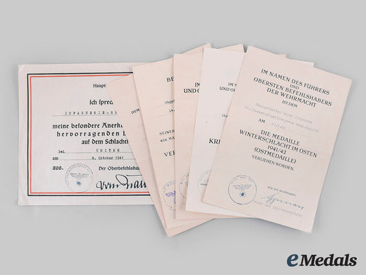 germany,_heer._a_lot_of_award_documents_to_obergefreiten_oskar_jürgensen,_grenadier-_regiment209_m19_26664