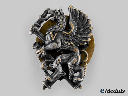 latvia._an_artillery_military_badge,_c.1935_m19_26782