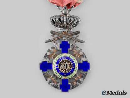 romania,_kingdom._an_order_of_the_star,_knight’s_cross_with_swords,_c.1940_m19_26787