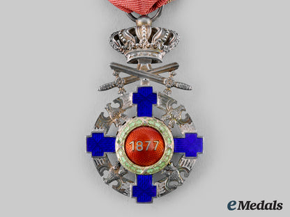 romania,_kingdom._an_order_of_the_star,_knight’s_cross_with_swords,_c.1940_m19_26788