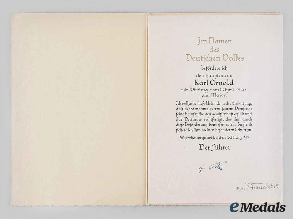 germany,_heer._a_promotion_document_for_hauptmann_karl_arnold,_general_walther_von_brauchitsch_signature_m19_26960