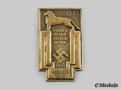 Germany, Third Reich. A 1933 Bergischland Solstice Commemorative Badge