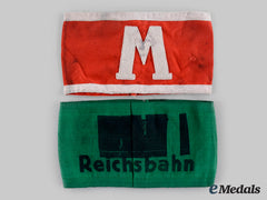 Germany, Third Reich. A Pair Of Armbands