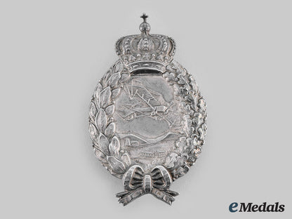 bavaria,_kingdom._a_pilot’s_badge_in_silver,_with_stickpin_and_case,_by_karl_poellath_of_schrobenhausen_m19_27125