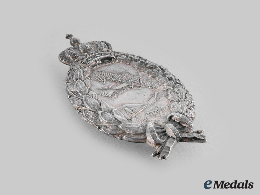 bavaria,_kingdom._a_pilot’s_badge_in_silver,_with_stickpin_and_case,_by_karl_poellath_of_schrobenhausen_m19_27127