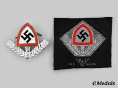 Germany, Rad. A Set Of Rad Uniform Insignia