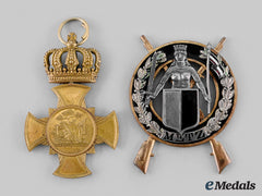Prussia, Kingdom. A Pair Of Prussian Shooting Awards