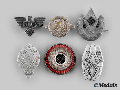 germany,_third_reich._a_lot_of_badges_m19_27303