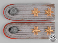 Croatia, Independent State.shoulder Boards Of An Air-Force Lieutenant 1St Class