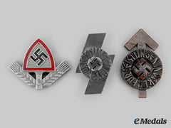 Germany, Third Reich. A Lot Of Organization Badges