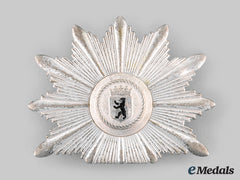 Germany, Schutzpolizei Berlin. A Post-War West Berlin Police Shako Plate, C,1955