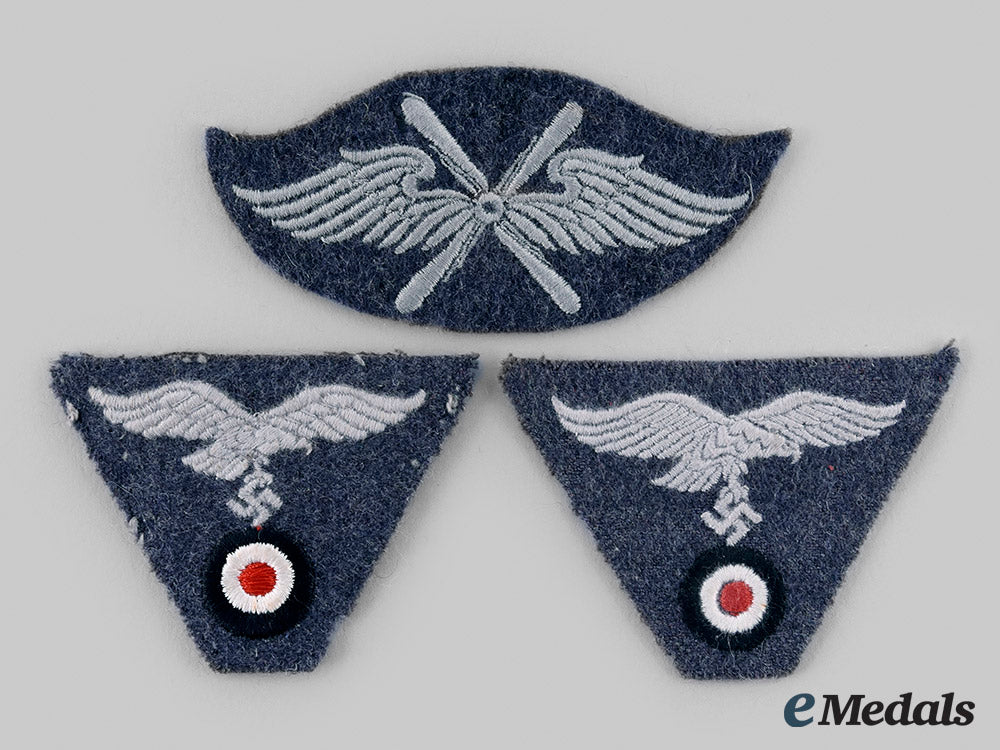 germany,_luftwaffe._a_lot_of_cloth_insignia_m19_27342