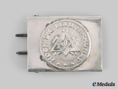 Germany, Third Reich. A High Masonry Belt Buckle