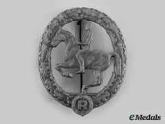 Germany, Third Reich. A German Equestrian Badge, Iii Class, By Steinhauer & Lück