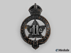 Canada, Cef. A British Columbia Garrison Regiment Officer's Cap Badge