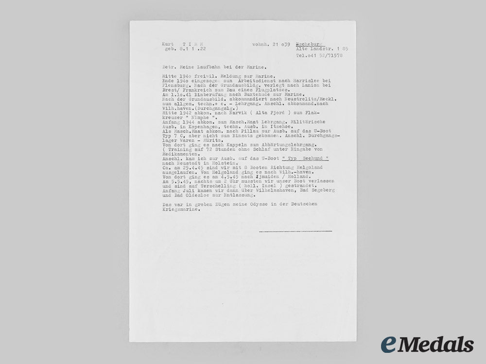 germany,_kriegsmarine._a_pair_of_documents_to_heinrich_timm,_seehund_u-_boat055_crew_m19_27455_1