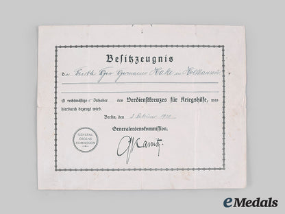 prussia,_imperial._a_merit_cross_for_war_aid_with_documents_to_hermann_hake_m19_27471_2
