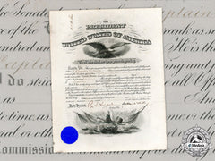 United States. A Spanish-American War Commission Document, Signed By William Mckinley, 1898