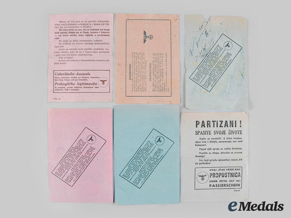croatia,_independent_state._a_lot_of_partisan_safe_surrender_leaflets_m19_27533