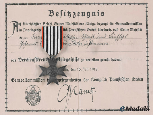 prussia,_imperial._a_merit_cross_for_war_aid_with_document_to_johannes_werner_m19_27537