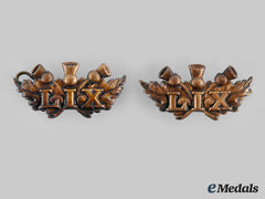 Canada, Dominion. A 59Th Stormont & Glengarry Regiment Collar Tab Pair