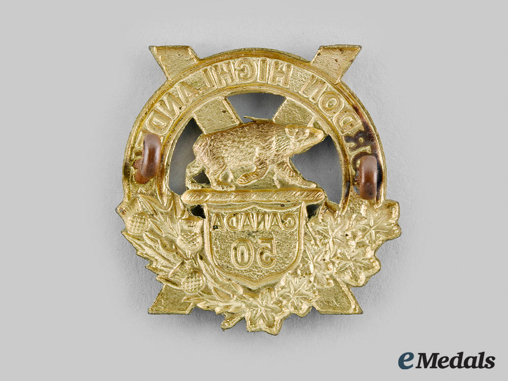 canada,_cef._a50_th_regiment(_gordon_highlanders_of_canada)_sporran_badge_m19_27591