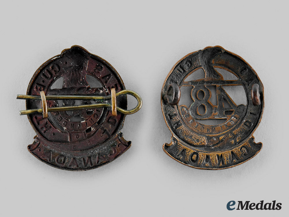 canada,_cef._two15_th_infantry_battalion"48_th_highlanders_of_canada"_collar_badges_m19_27597