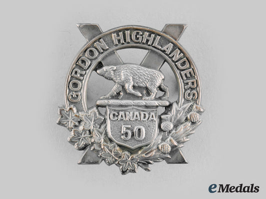canada,_cef._a50_th_regiment(_gordon_highlanders_of_canada)_officer's_sporran_badge_c.1914-1920_m19_27603