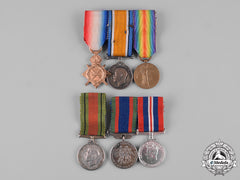 United Kingdom, Canada. A Lot Of Six First And Second War Miniature Awards