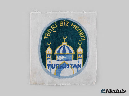 Germany, Wehrmacht. A Turkestan Legion Volunteer\'s Sleeve Shield – eMedals